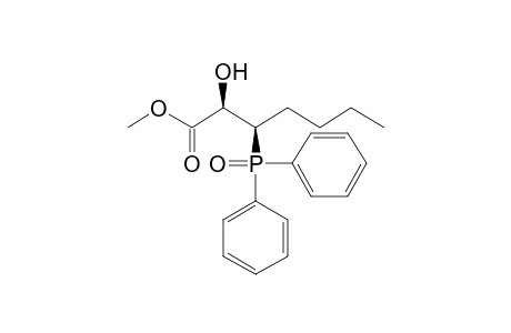 (2R,3R)-3-diphenylphosphoryl-2-hydroxy-enanthic acid methyl ester