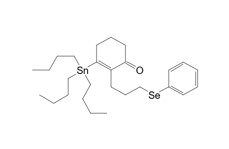 2-(3'-Phenylselenopropyl)-3-tributylstannylcyclohex-2-enone