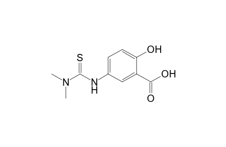 5-(dimethylcarbamothioylamino)-2-hydroxy-benzoic acid