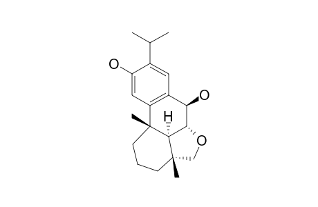 FORTUNIN_H;7-BETA,12-DIHYDROXY-6-ALPHA,18-EPOXYABIETA-8,11,13-TRIENE