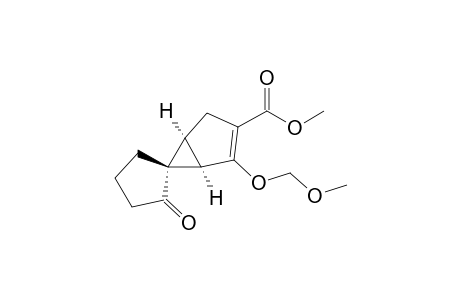 (1R * ,1'R * ,5S * )-2-(methoxymethoxy)-2'-oxospiro[bicyclo[3.1.0]hex-2-ene-6,1'-cyclopentane]-3-carboxylate