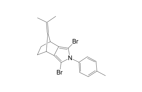 4,5,6,7-Tetrahydro-1,3-dibromo-8-(1'-methylethylene)-4,7-methano-2-(p-tolyl)-2H-isoindole