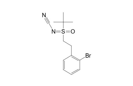 N-Cyano tert-Butyl (2-Bromophenyl)ethyl Sulfoximine