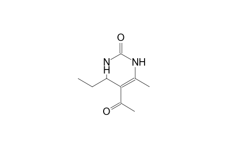 5-acetyl-4-ethyl-6-methyl-3,4-dihydro-2(1H)-pyrimidinone