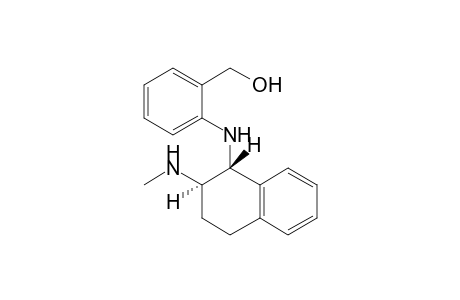 trans-1-(2-Hydroxymethylanilino)-2-methylamino-1,2,3,4-tetrahydronaphthalene