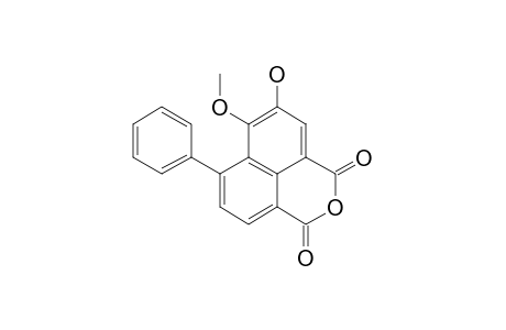 6-HYDROXY-5-METHOXY-7-PHENYLBENZO-[DE]-ISOCHROMENE-1,3-DIONE;HAEMODORONE