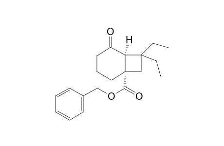 Benzyl-(1S,6S)-7,7-diethyl-5-oxobicyclo[4.2.0]octane-1-carboxylate