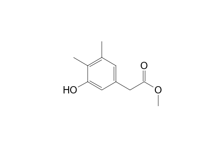 Benzeneacetic acid, 3-hydroxy-4,5-dimethyl-, methyl ester