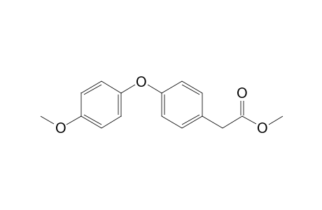 Methyl[4-(p-methoxyphenoxy)phenyl]-acetate