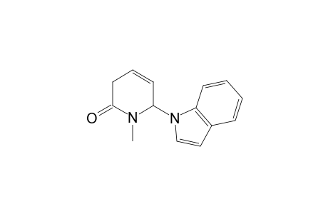 3,6-Dihydro-6-(1'-indolyl)-1-methylpyridin-2(1H)-one