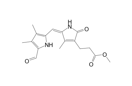 Methyl 5-(formyl-3',4'-dimethyl-1H-pyrrol-2'-yl)methylidene]-2,5-dihydro-4-methyl-2-oxo-1H-pyrrole-3-propanoate