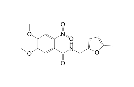 N-[5'-Methyl-2'-furyl)methyl]-2-nitro-4,5-dimethoxy-benzamide