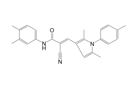 2-propenamide, 2-cyano-3-[2,5-dimethyl-1-(4-methylphenyl)-1H-pyrrol-3-yl]-N-(3,4-dimethylphenyl)-, (2E)-