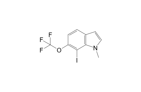 7-iodo-1-methyl-6-(trifluoromethoxy)indole