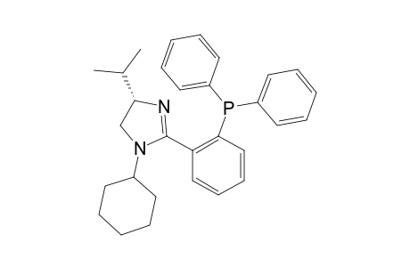 (S)-1-CYCLOHEXYL-4-ISOPROPYL-2-(2-DIPHENYLPHOSPHANYL-PHENYL)-4,5-DIHYDROIMIDAZOLE