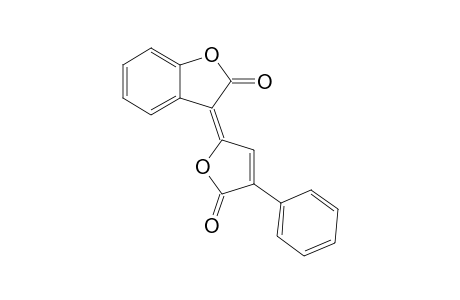 (3E)-3-(5-keto-4-phenyl-2-furylidene)coumaran-2-one