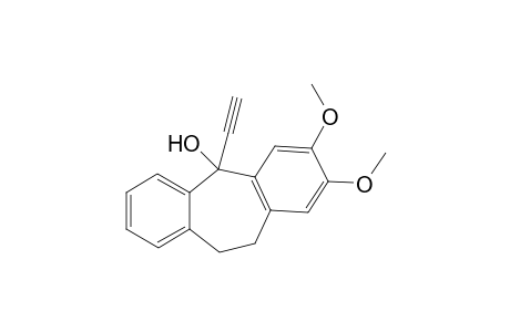 2,3-Dimethoxy-5-ethynyl-10,11-dihydro-5H-diphenyl[a,d]cycloheptan-5-ol