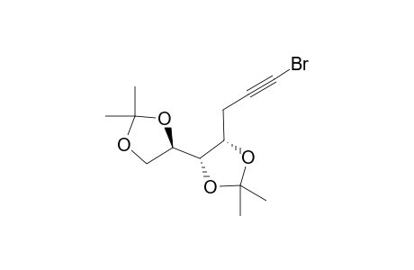 1-Bromo-1,2,3-trideoxy-4,5:6,7-di-O-isopropylidene-D-arabino-hept-1-ynitol