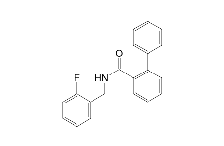 N-(2-Fluorobenzyl)[1,1'-biphenyl]-2-carboxamide