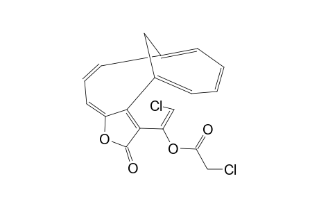 3-{(2-Chloro-1-chloroacetoxy)vinyl}-2H-4,9-methanocycloundeca[b]furan-2-one