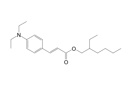 2'-Ethylhexyl 4-N,N-diethylaminocinnamate