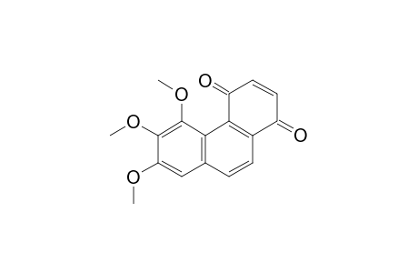 5,6,7-TRIMETHOXY-1,4-PHENANTHRENQUINONE