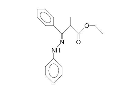 A-Methyl-benzoyl-acetic acid, ethyl ester (Z)-phenyl-hydrazone