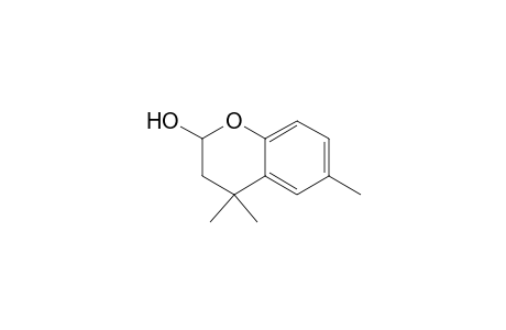 2H-1-Benzopyran-2-ol, 3,4-dihydro-4,4,6-trimethyl-