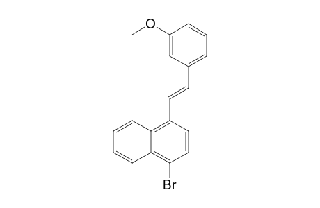 1-(4'-Bromonaphthyl)-2-(3"-methoxyphenyl)-ethylene