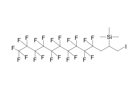 2-(Trimethylsilyl)-3-[1''-iodo-(perfluoro)decy]propane