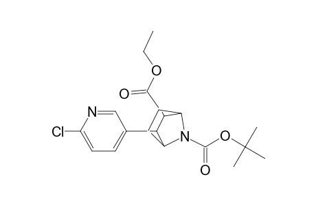 7-(tert-Butoxycarbonyl)-2-exo-(6-chloro-3-pyridyl)-3-endo-carbethoxy-7-azabicyclo[2.2.1]heptane