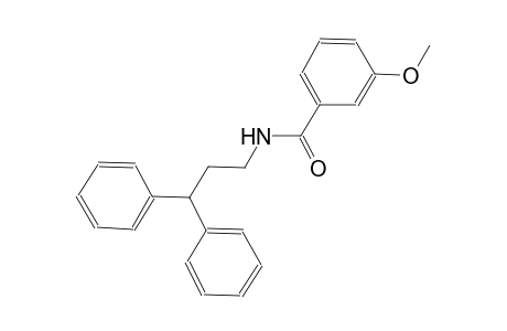 N-(3,3-diphenylpropyl)-3-methoxybenzamide