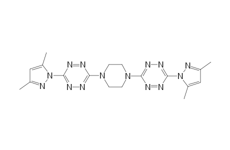 N,N'-BIS-[6-(3,5-DIMETHYLPYRAZOL-1-YL)-1,2,4,5-TETRAZIN-3-YL]-PIPERAZINE