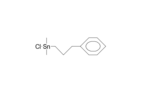 (3-Phenyl-propyl)-chloro-dimethyl-stannane