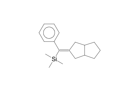 Bicyclo[3.3.0]octane, 3-(1-phenyl-1-trimethylsilylmethylene)-