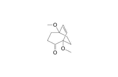 1,5-Dimethoxybicyclo(3.2.2)non-6-en-2-one