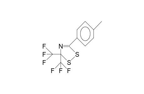 5-(4-Tolyl)-3,3-bis(trifluoromethyl)-3H-1,2,4-dithiazole