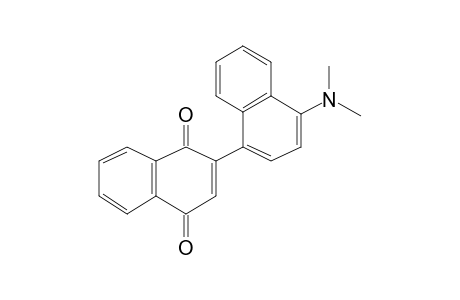 2-(4-(Dimethylamino)-1-naphthyl)naphthoquinone