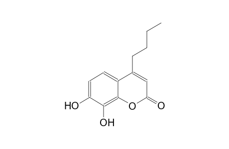 2H-1-benzopyran-2-one, 4-butyl-7,8-dihydroxy-