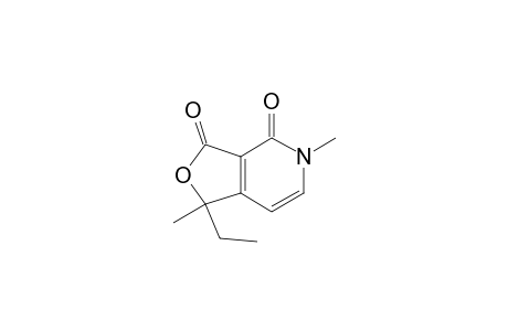 1-Ethyl-1,5-dimethylfuro[3,4-c]pyridine-3,4(1H,5H)-dione