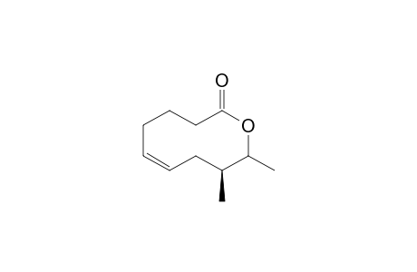 (5Z,8S)-8-Methyl-5-decen-9-olide