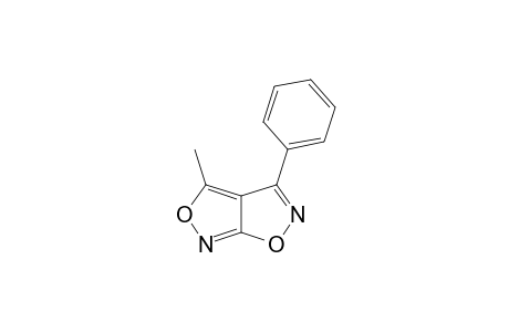 4-METHYL-3-PHENYLISOXAZOLO-[5,4-C]-ISOXAZOLE