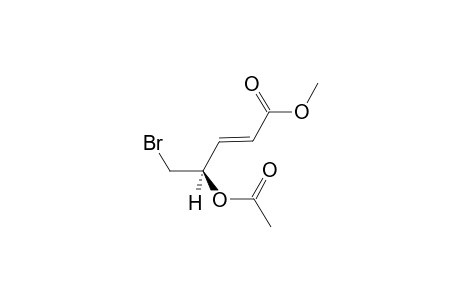 Methyl 4-acetoxy-5-bromo-2-pentenoate