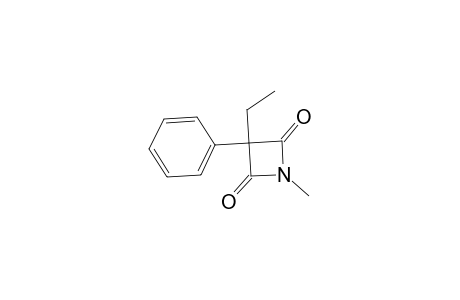 2,4-Azetidinedione, 3-ethyl-1-methyl-3-phenyl-