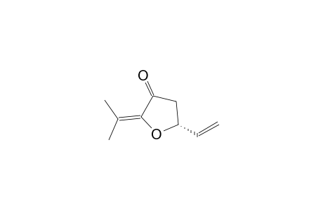 (5R)-2-isopropylidene-5-vinyl-tetrahydrofuran-3-one