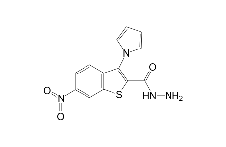 6-Nitro-3-(1H-pyrrol-1-yl)-1-benzothiophene-2-carbohydrazide