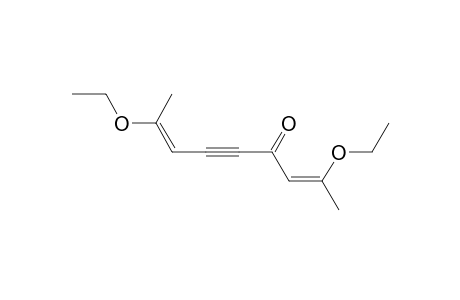 2,7-Nonadien-5-yn-4-one, 2,8-diethoxy-