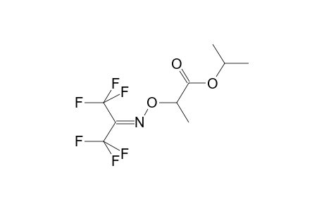 HEXAFLUOROACETONE, O-(1-ISOPROPOXYCARBONYLETHYL)OXIME
