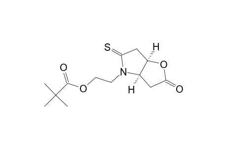 (1R,5R)-7-Thioxo-6-(2-pivaloyloxyethyl)-2-oxa-6-azabicyclo[3.3.0]octan-3-one