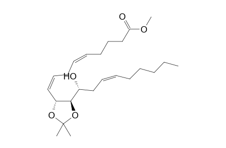 (5Z,8Z)-9-[(4R,5R)-5-[(Z,1R)-1-hydroxynon-3-enyl]-2,2-dimethyl-1,3-dioxolan-4-yl]nona-5,8-dienoic acid methyl ester